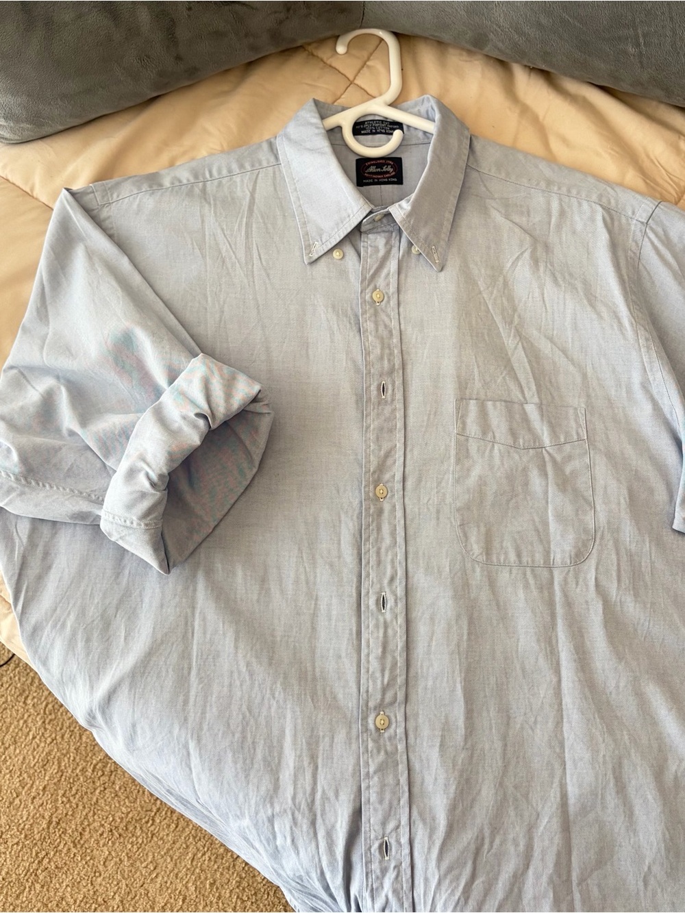 Light Blue Men's Oxford Button-Down Shirt - Classic Fit